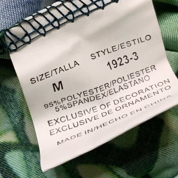 Just Love Maxi Dress Size Medium Side Slit Colorblock Top Sheer Sleeveless - Picture 7 of 10